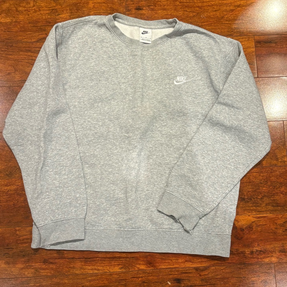Nike Gray Crewneck Men's Sweater
